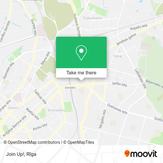 Join Up! map