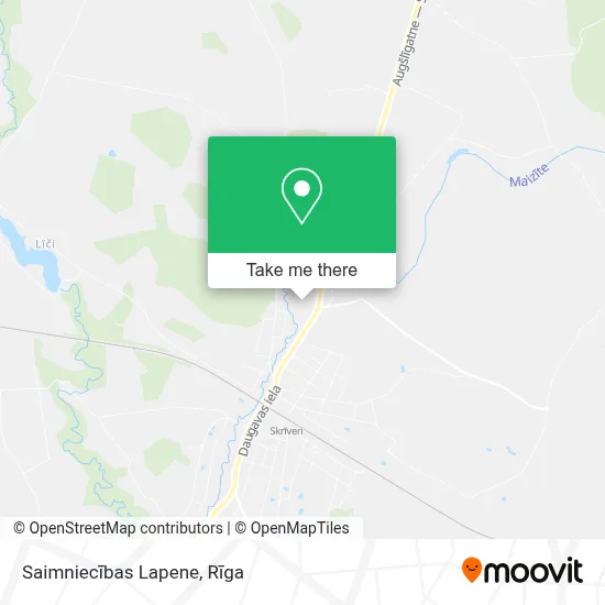 Saimniecības Lapene map