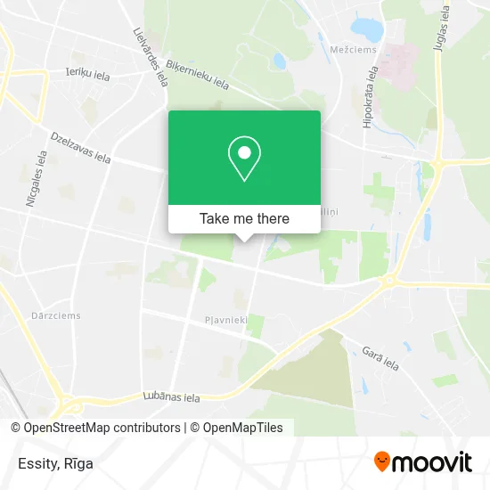 Essity map