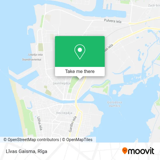Līvas Gaisma map