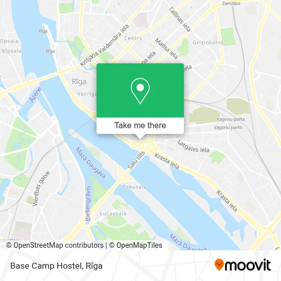 Base Camp Hostel map