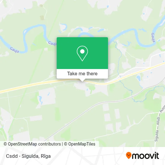 Csdd - Sigulda map