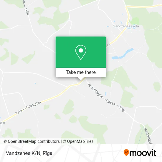 Vandzenes K/N map