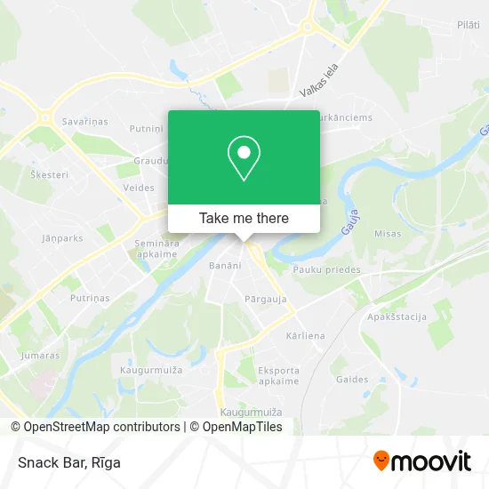 Snack Bar map