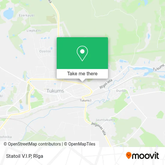 Statoil V.I.P map
