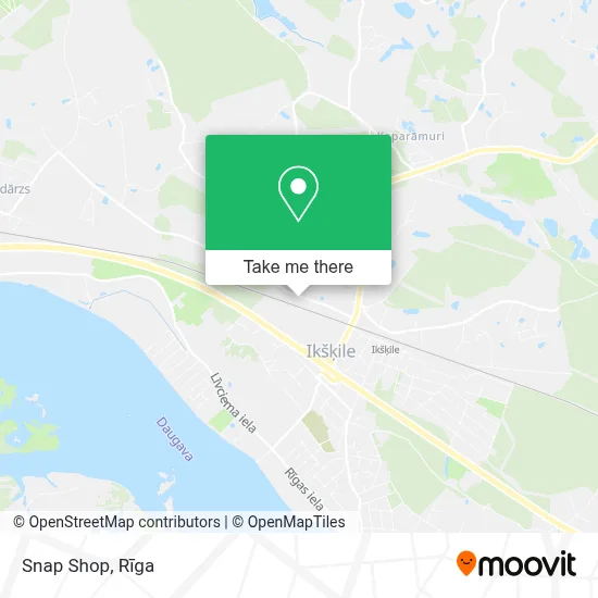 Snap Shop map