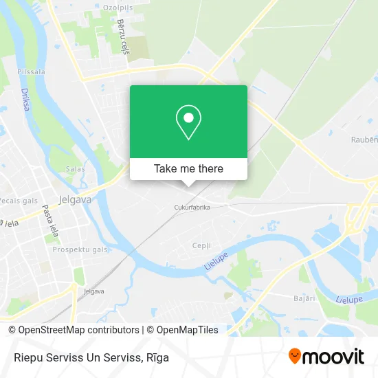 Riepu Serviss Un Serviss map