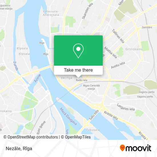 Nezāle map
