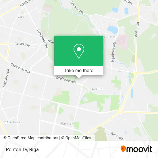 Ponton.Lv map