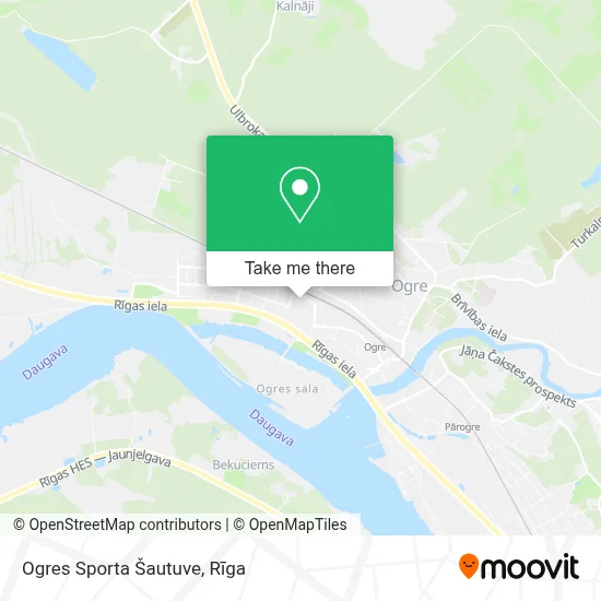 Ogres Sporta Šautuve map