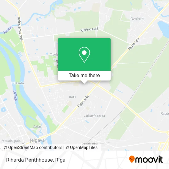 Riharda Penthhouse map