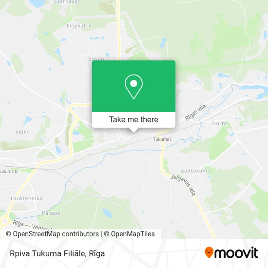 Rpiva Tukuma Filiāle map