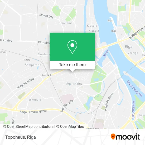 Topohaus map