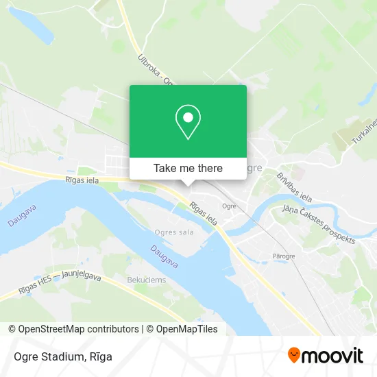 Ogre Stadium map