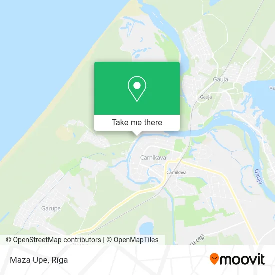Maza Upe map
