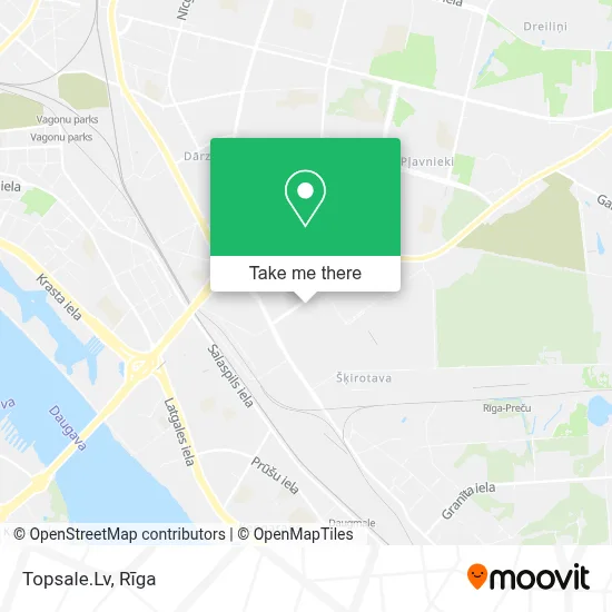 Topsale.Lv map