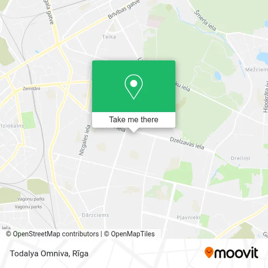 Todalya Omniva map
