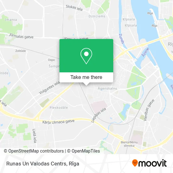Runas Un Valodas Centrs map