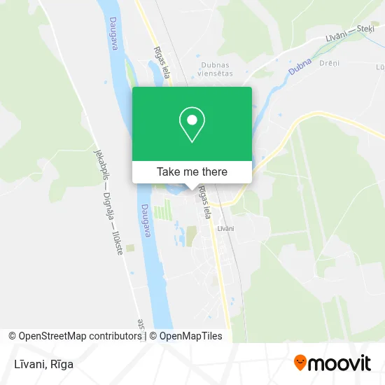 Līvani map