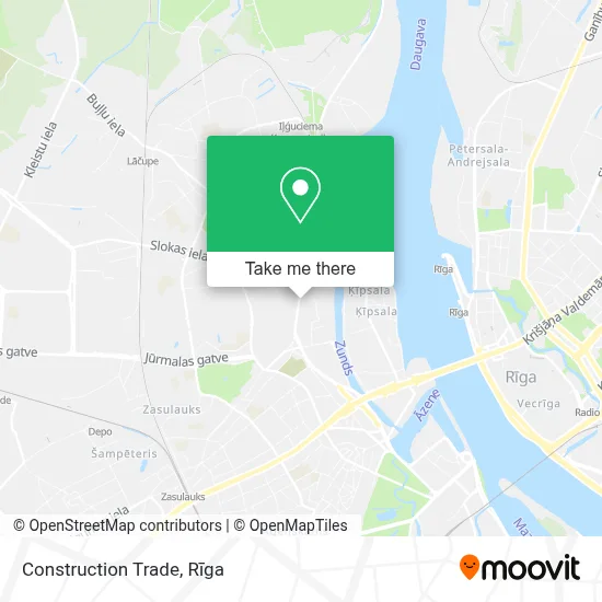 Construction Trade map