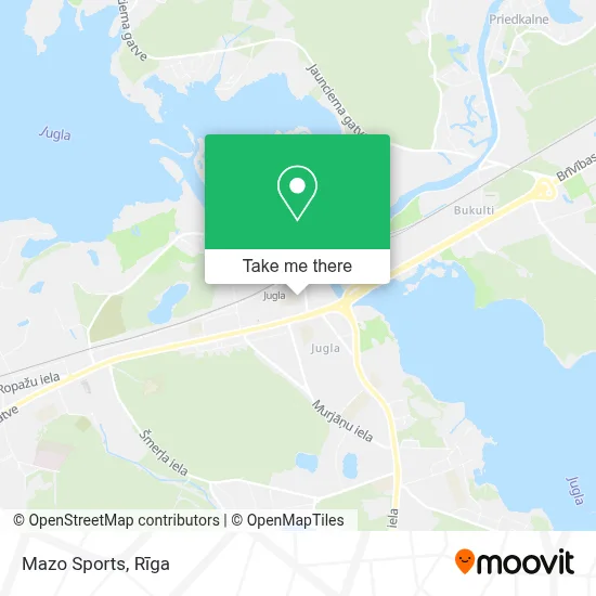 Mazo Sports map