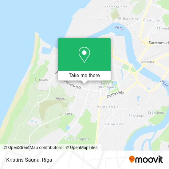 Kristins Sauna map