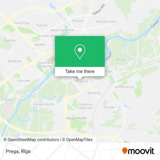 Prega map