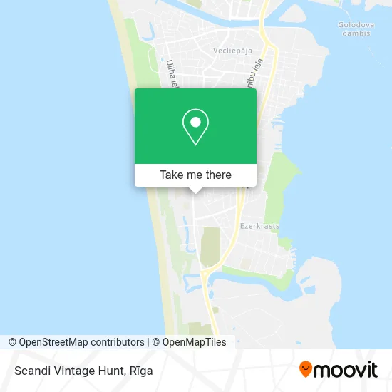 Scandi Vintage Hunt map