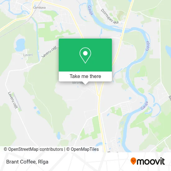 Brant Coffee map