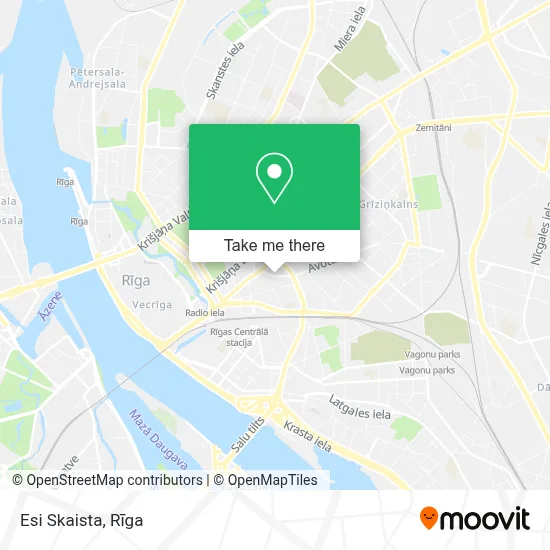 Esi Skaista map