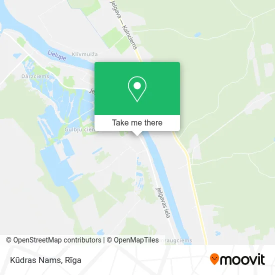 Kūdras Nams map