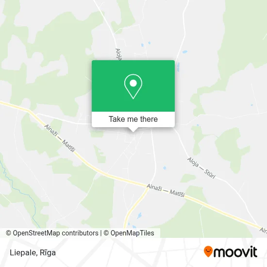 Liepale map