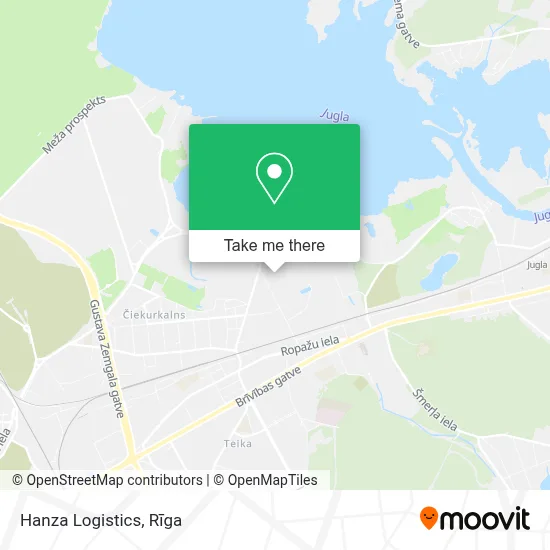 Hanza Logistics map