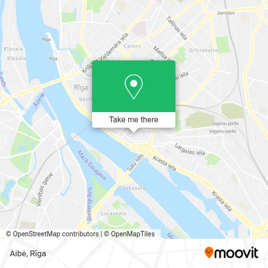 Aibė map