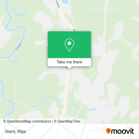 Starti map