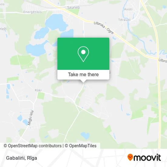 Gabalińi map