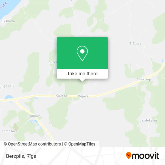 Berzpils map