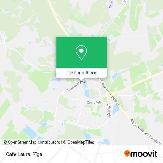Cafe Laura map
