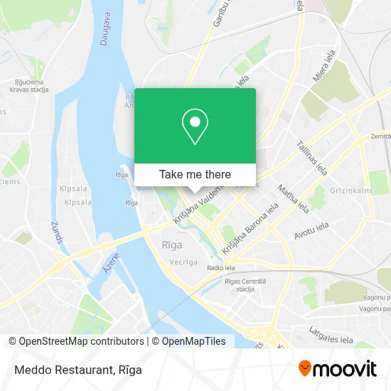 Meddo Restaurant map