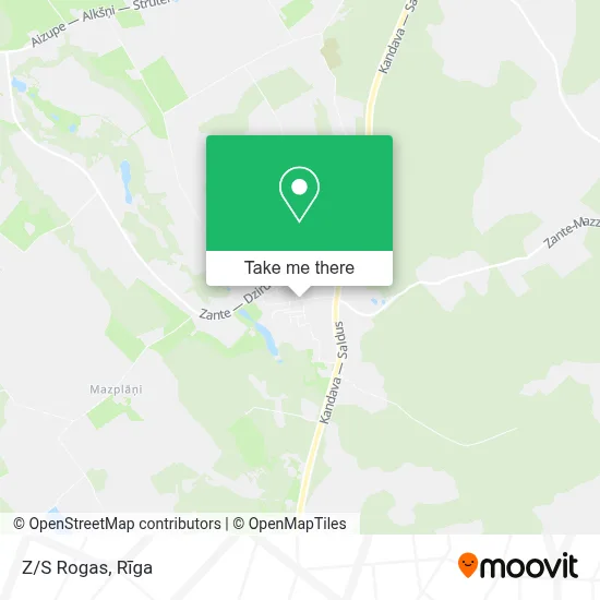 Z/S Rogas map