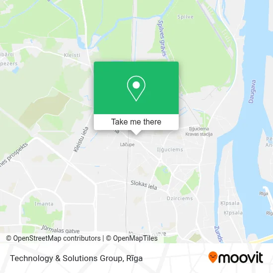 Technology & Solutions Group map