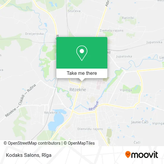 Kodaks Salons map
