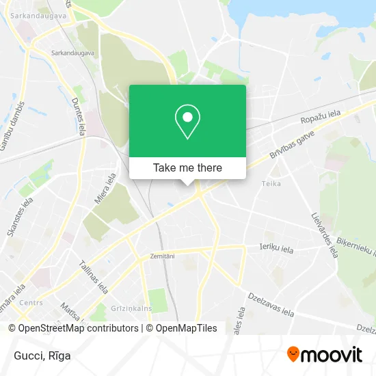 Gucci map