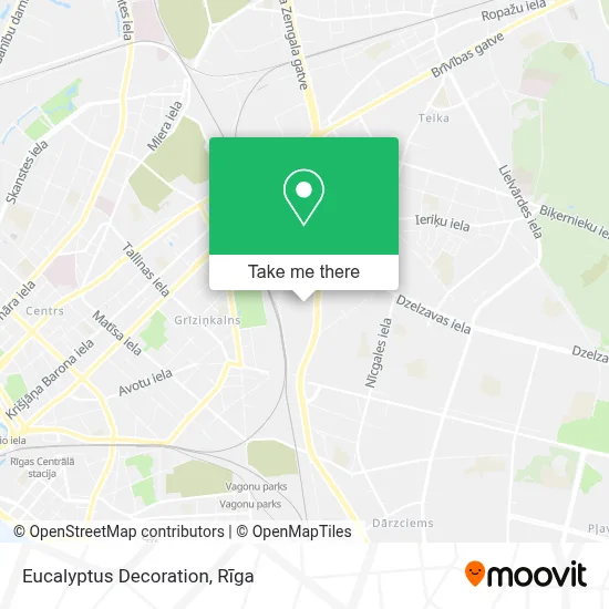 Eucalyptus Decoration map