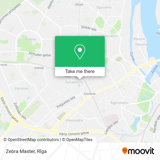 Zebra Master map