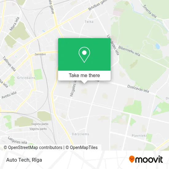 Auto Tech map