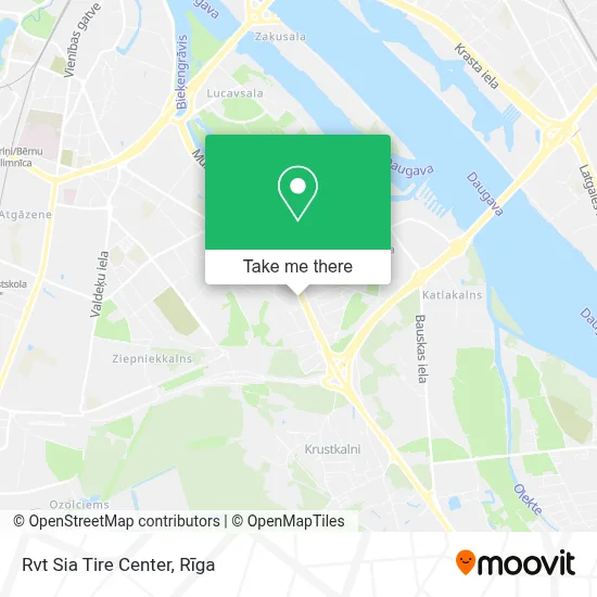Rvt Sia Tire Center map