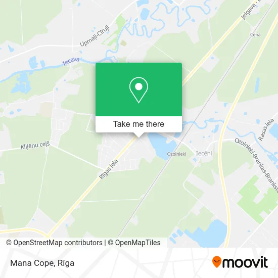 Mana Cope map