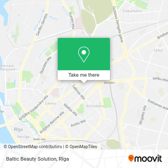 Baltic Beauty Solution map