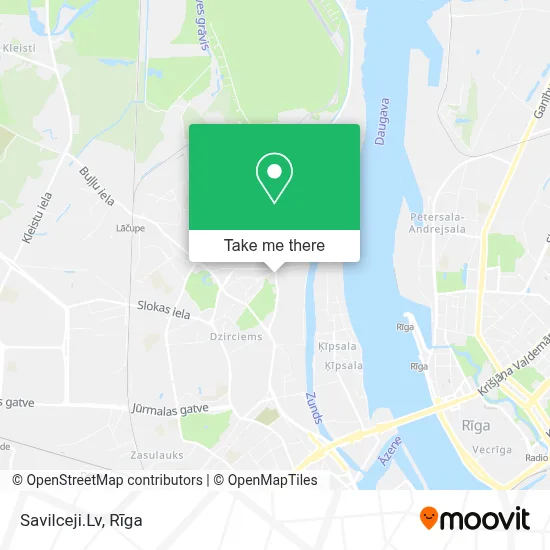 Savilceji.Lv map